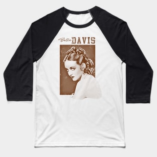 Bette Smoking Baseball T-Shirt